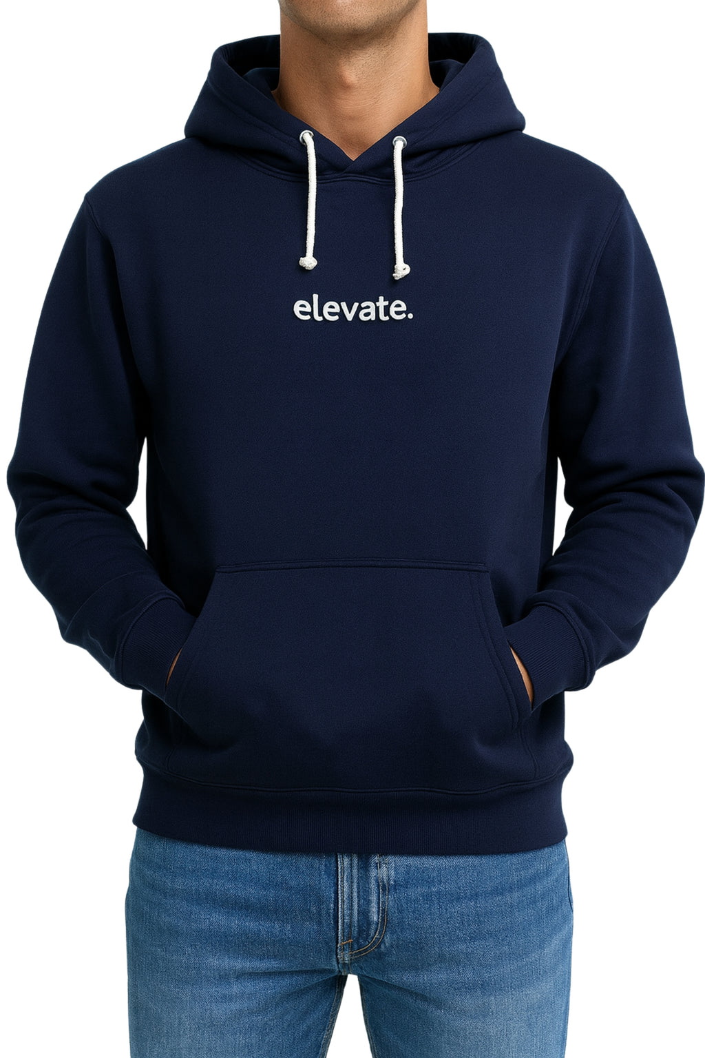 Essential Luxe Hoodie Navy