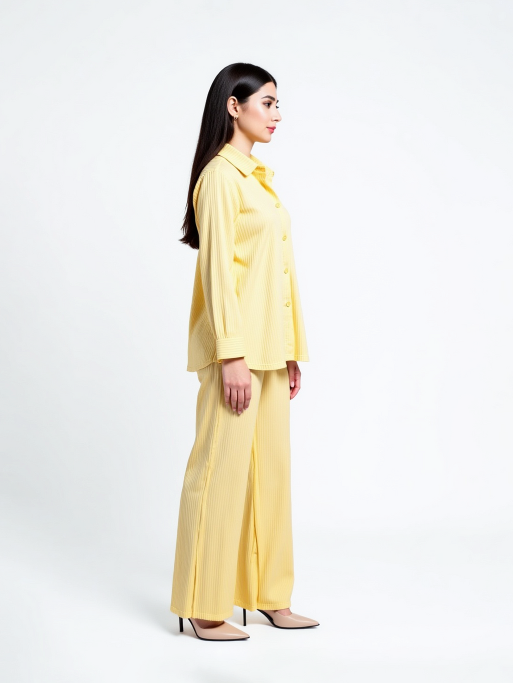 Aura Ribbed Set (Yellow)