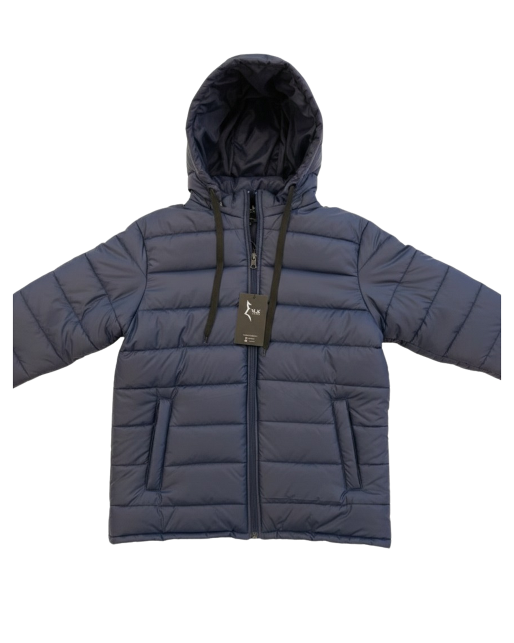 AURA-LUXE MATTE PUFFER NAVY