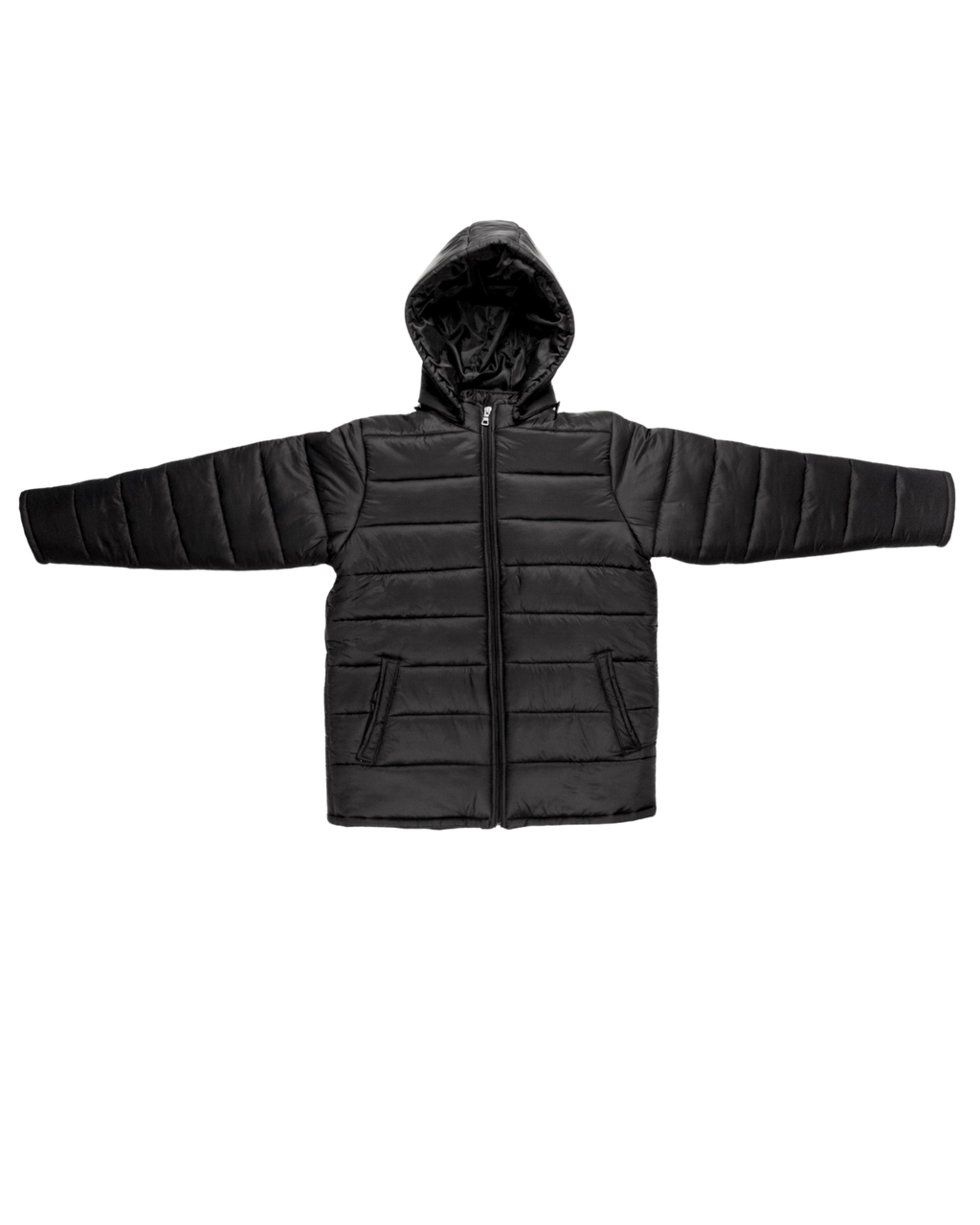 AURA-LUXE MATTE PUFFER BLACK