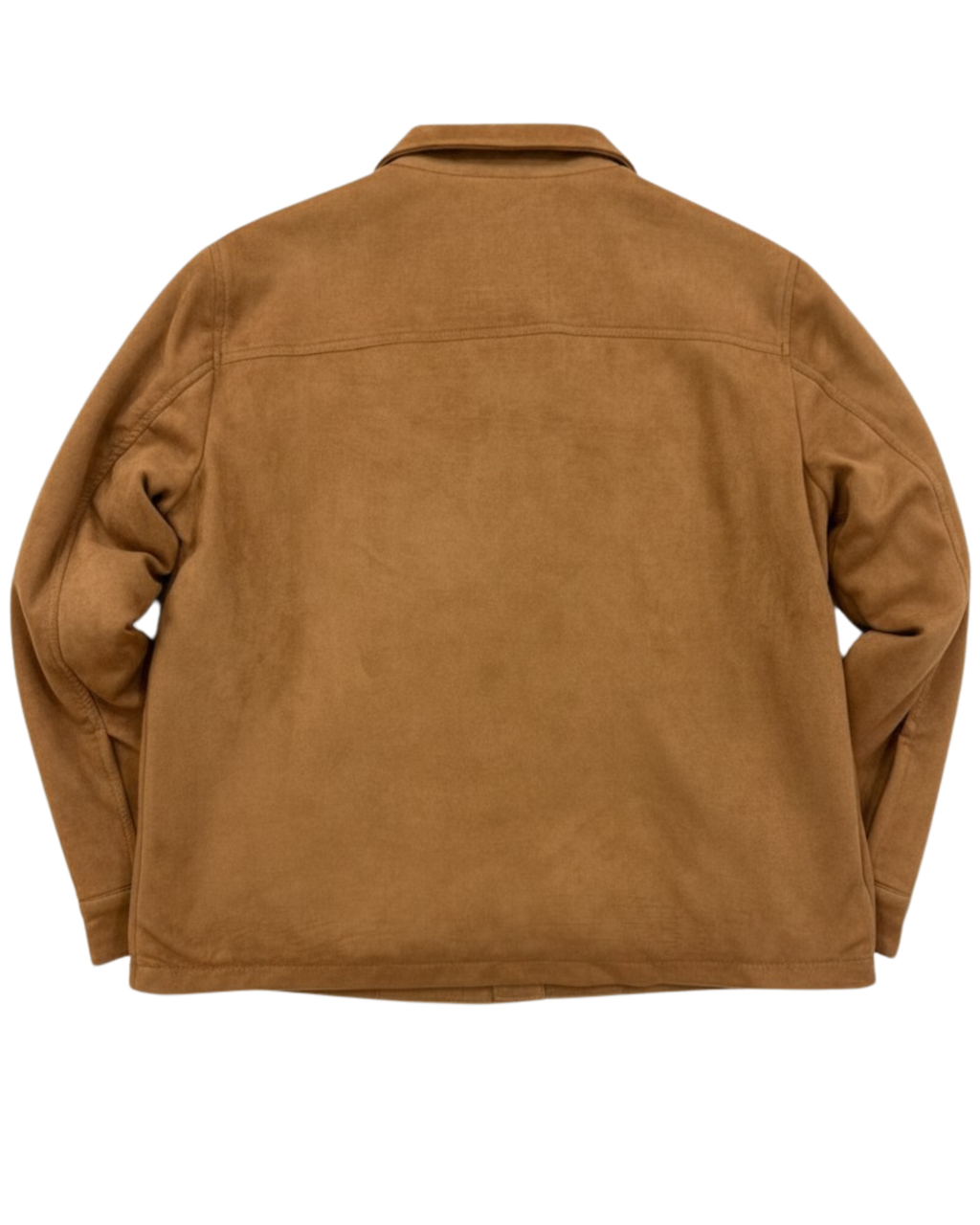 VLK Classic Tan Suede Overshirt Jacket