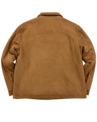 VLK Classic Tan Suede Overshirt Jacket