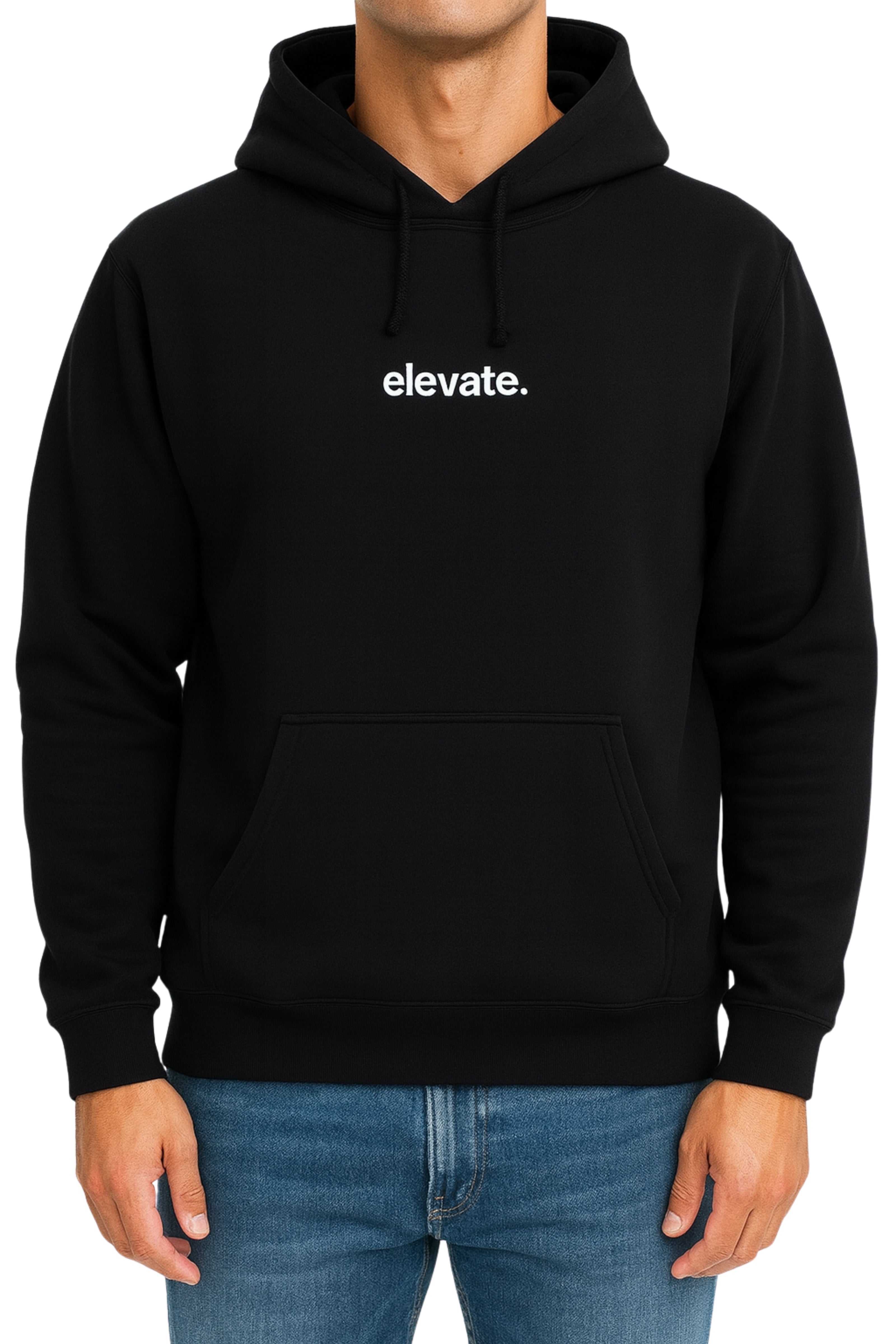 Essential Luxe Hoodie Black