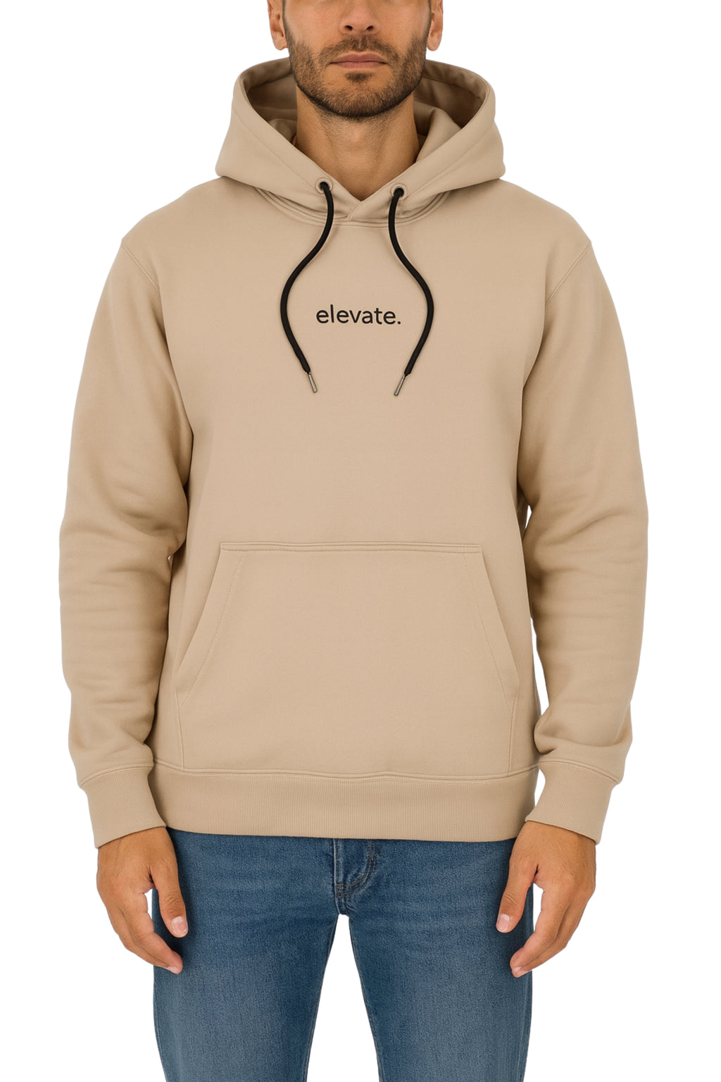 Essential Luxe Hoodie Beige