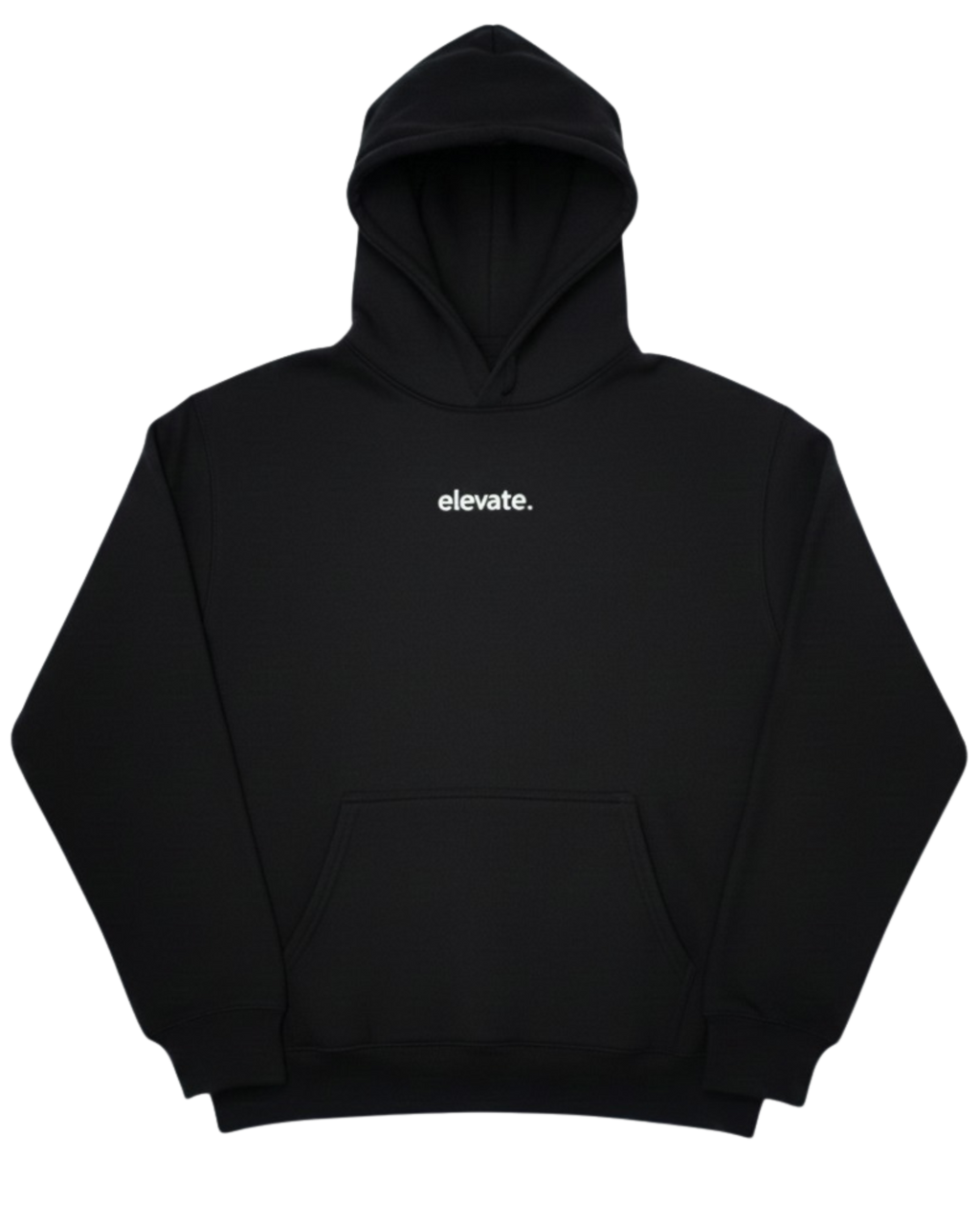 Essential Luxe Hoodie Black