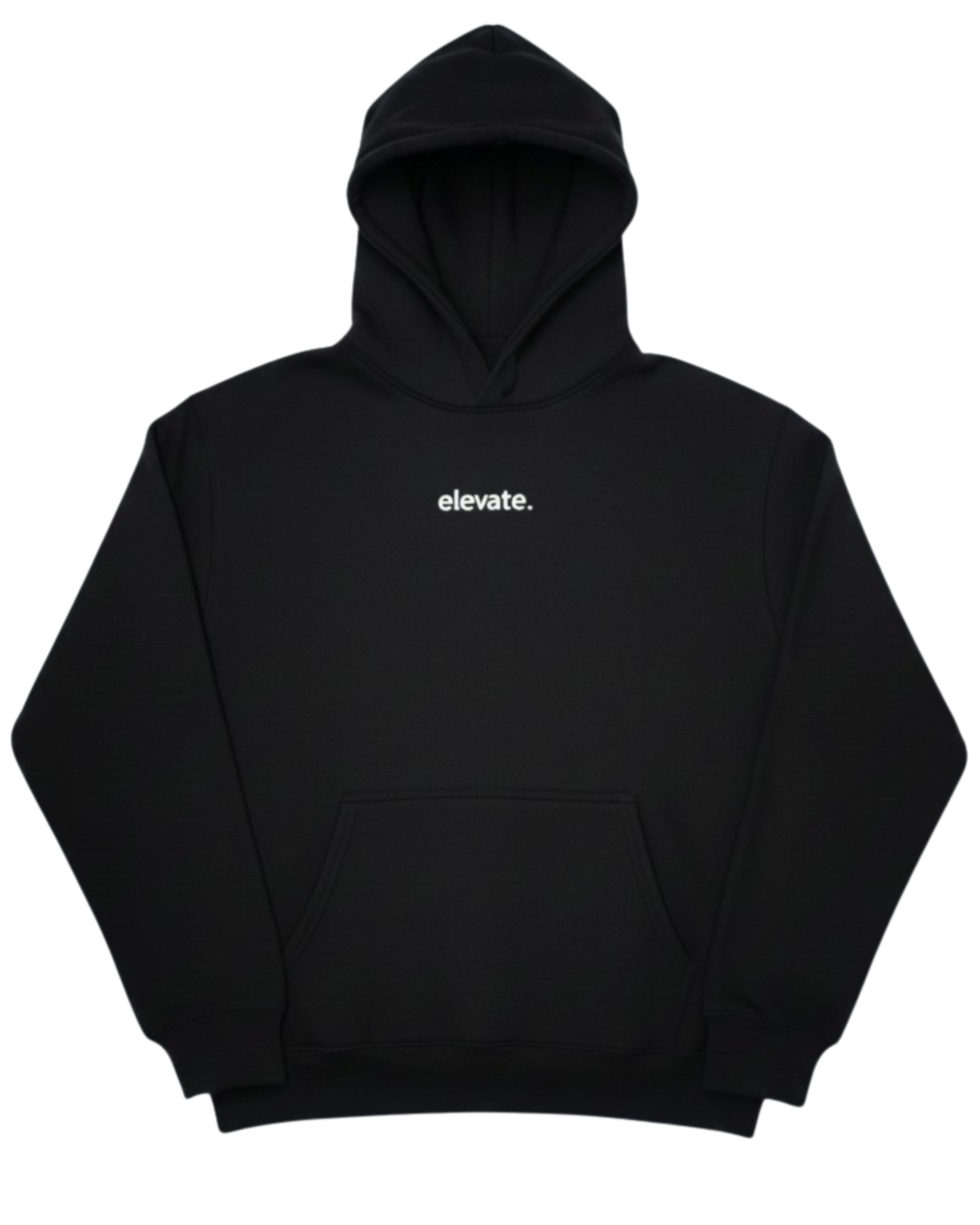 Essential Luxe Hoodie Black