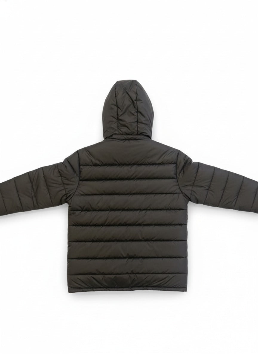 AURA-LUXE MATTE PUFFER BLACK