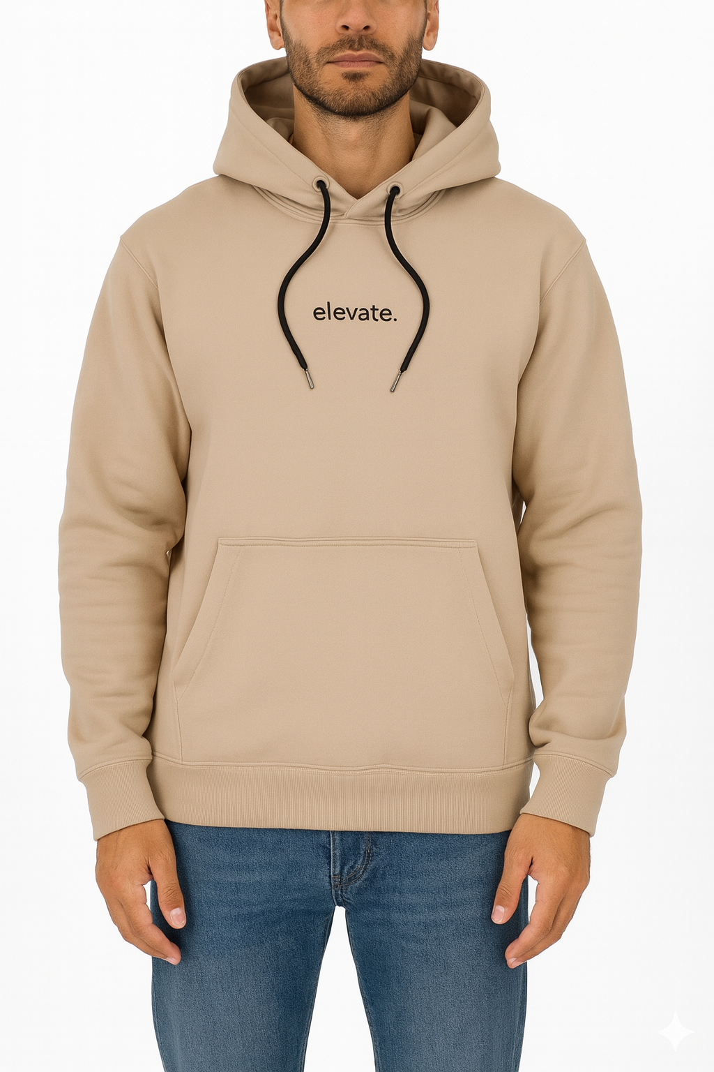 Essential Luxe Hoodie Beige