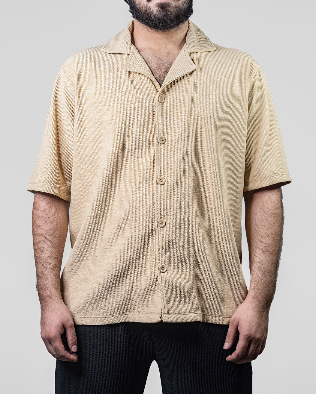 Sorrento Resort Shirt (Beige)