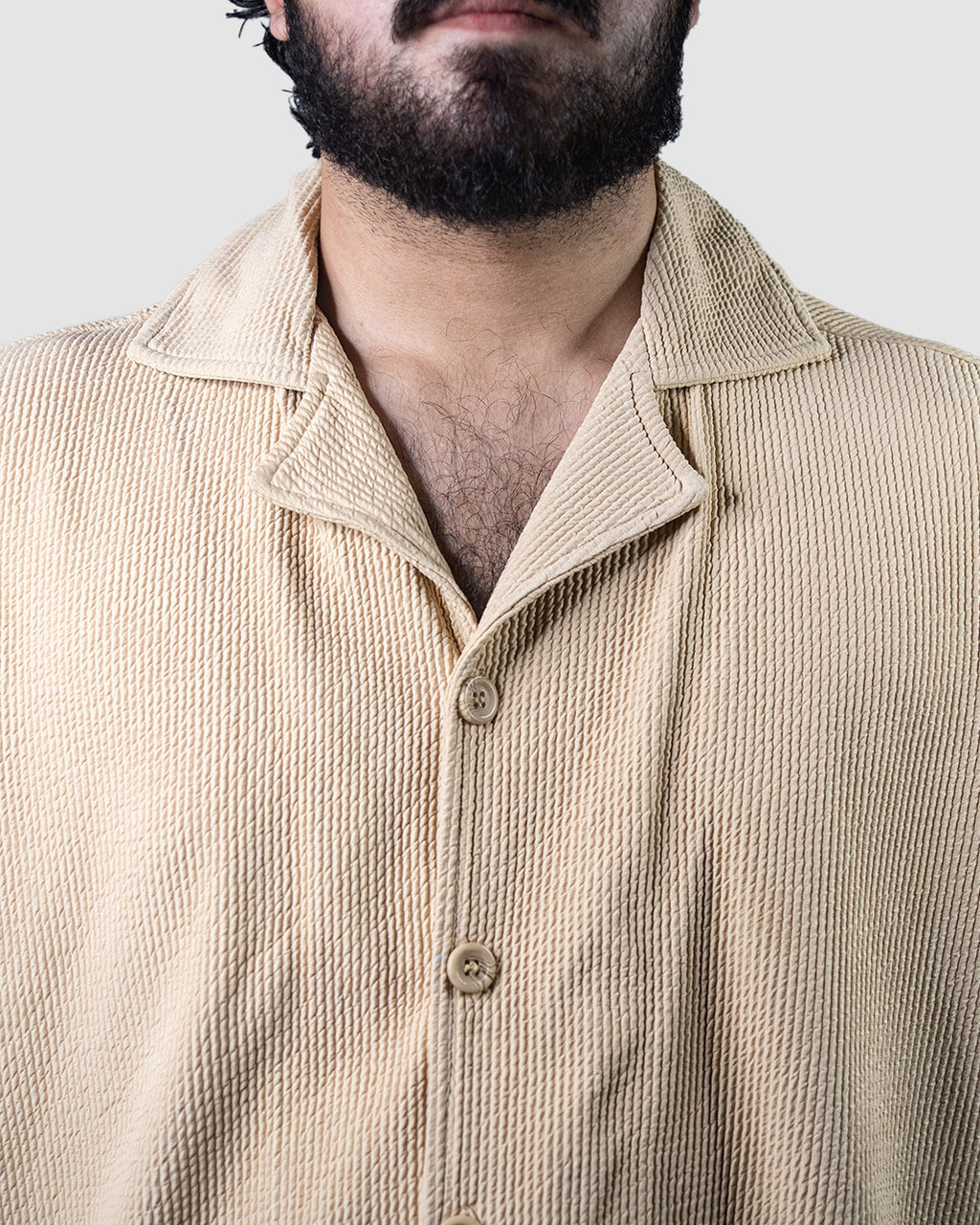 Sorrento Resort Shirt (Beige)