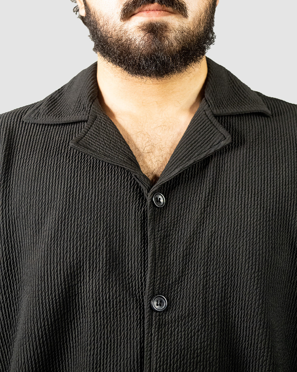 Sorrento Resort Shirt (Black)