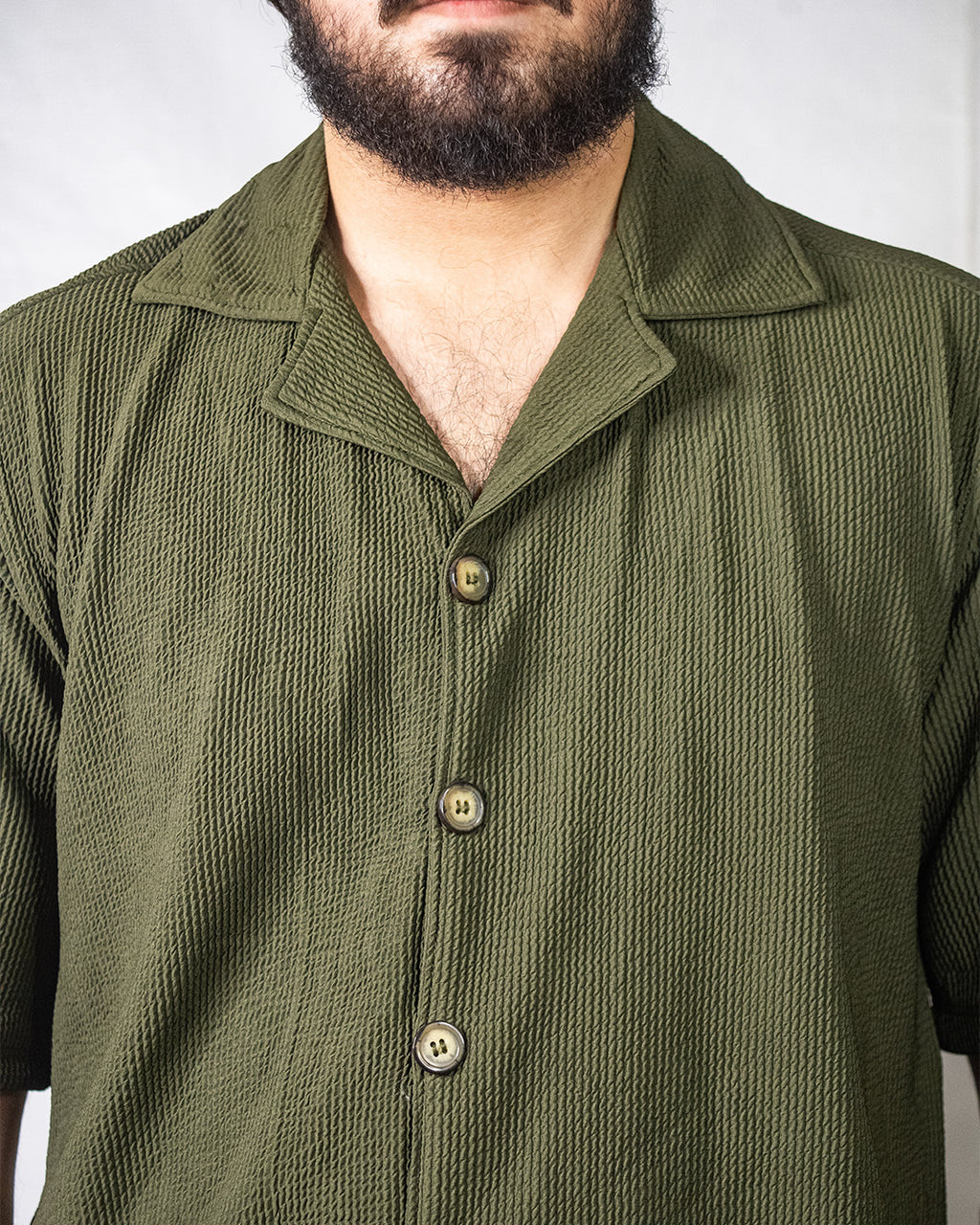 Sorrento Resort Shirt (Olive)